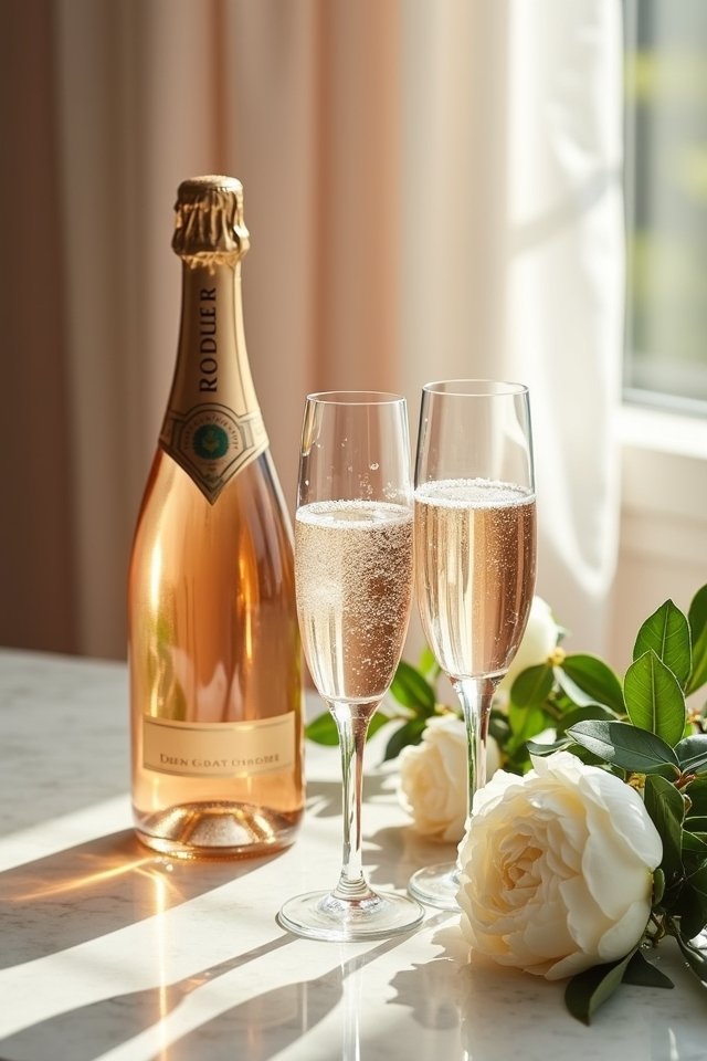 champagne elegance for brides