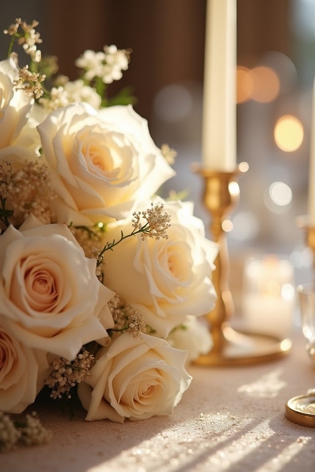 champagne gold wedding elegance