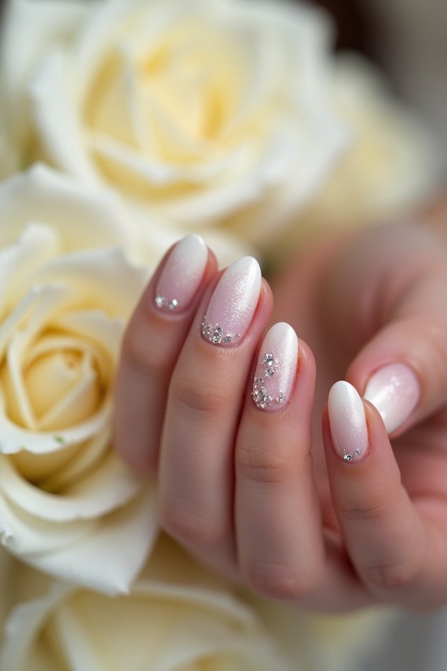 champagne ivory ombre elegance