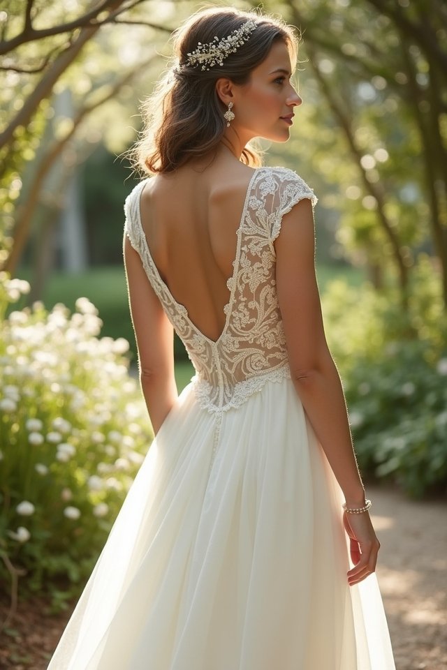 charming cap sleeve elegance