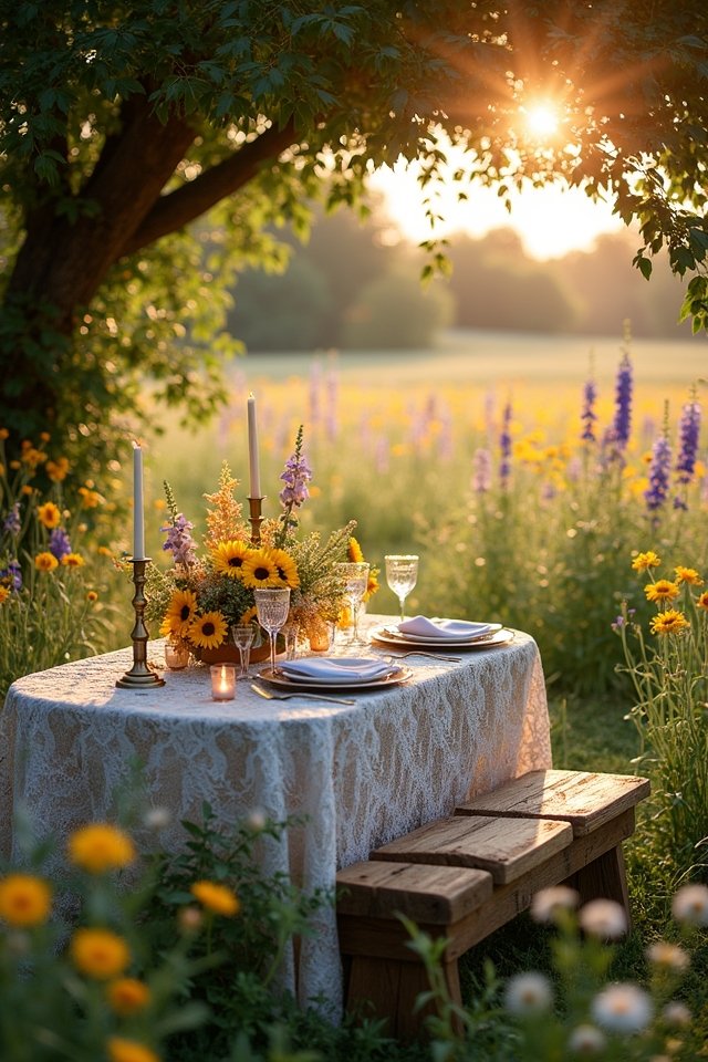 charming floral wedding combinations