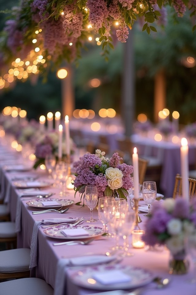 charming lilac bridal bouquets