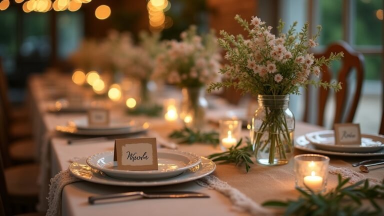 charming rustic wedding decor