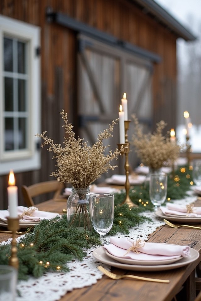 charming rustic wedding settings