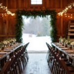 charming rustic winter decor