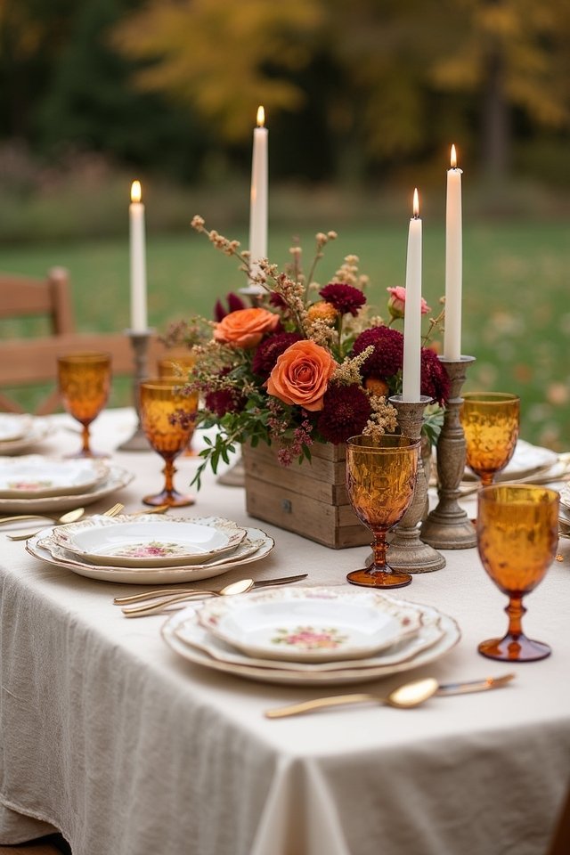 charming vintage tableware collection