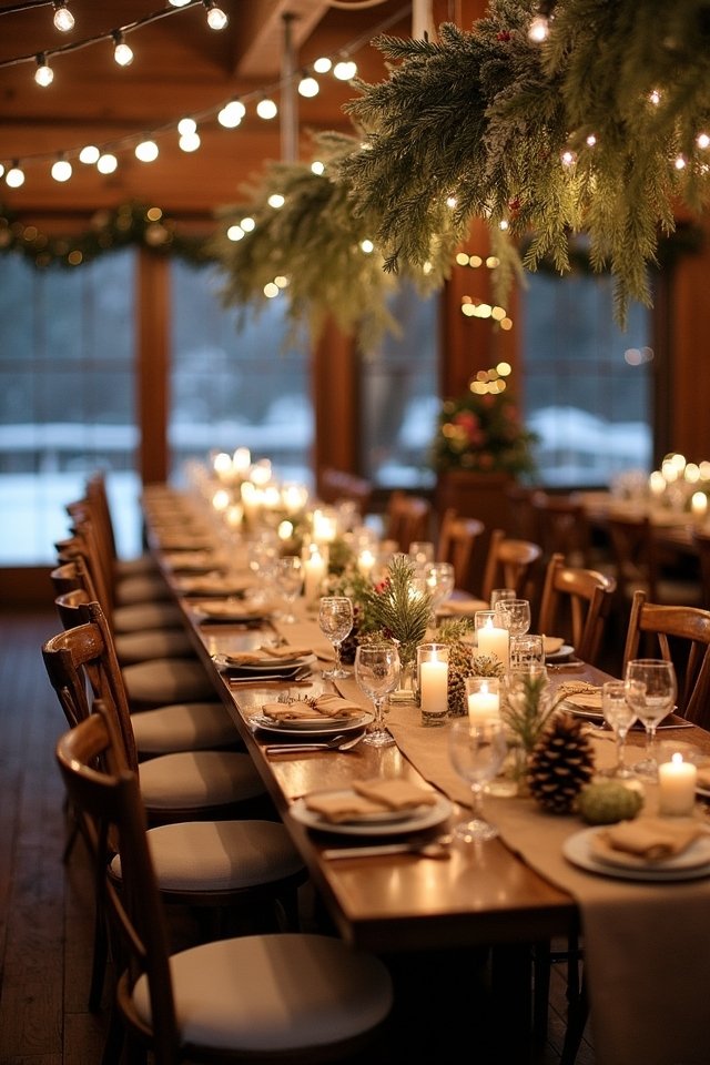 charming winter wedding accents