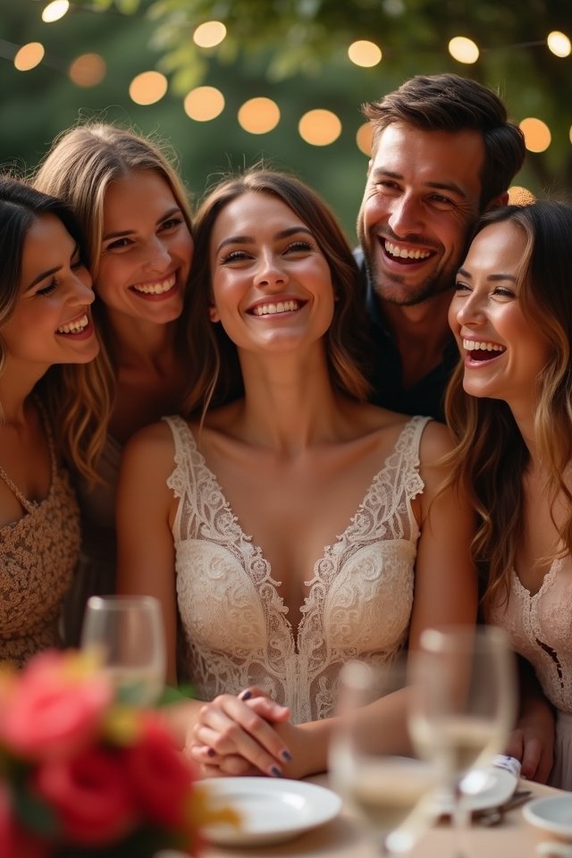 cherished family and friends