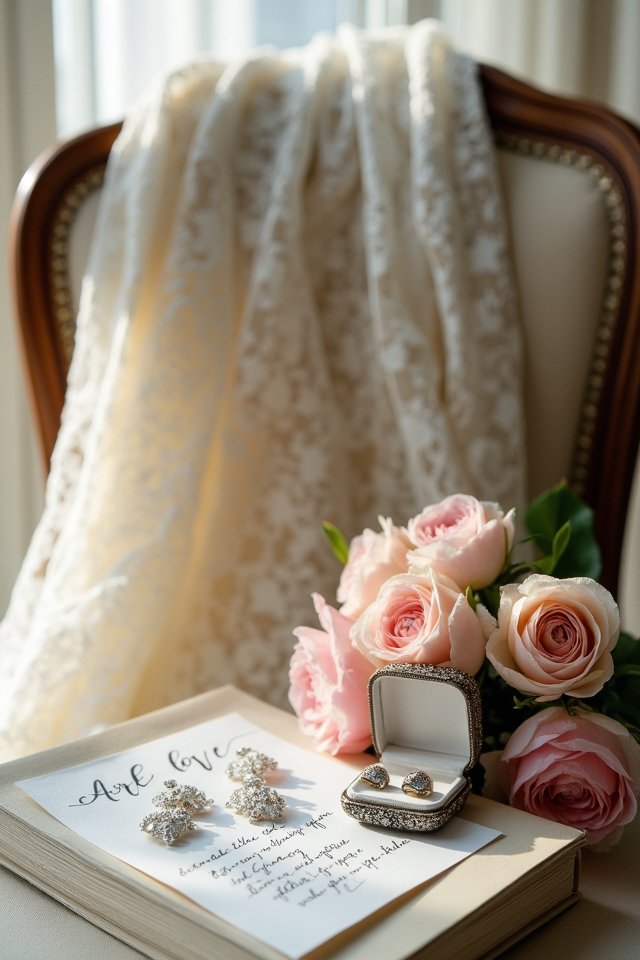 cherished wedding day mementos