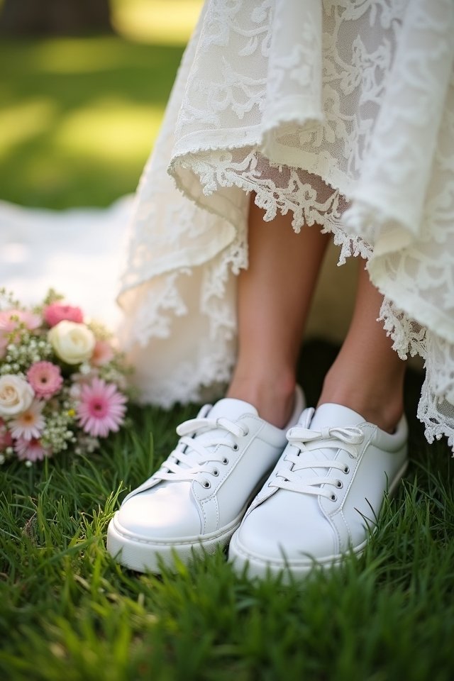 chic and comfortable wedding sneakers
