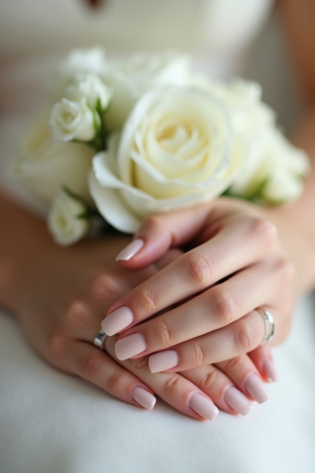 chic and timeless matte nails