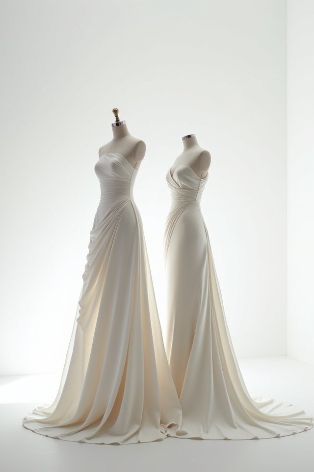 chic avant garde bridal elegance