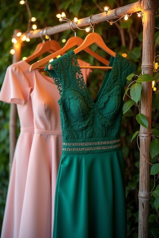 chic bold vibrant cocktail dresses