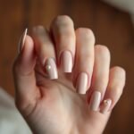 chic bridesmaid nail designs