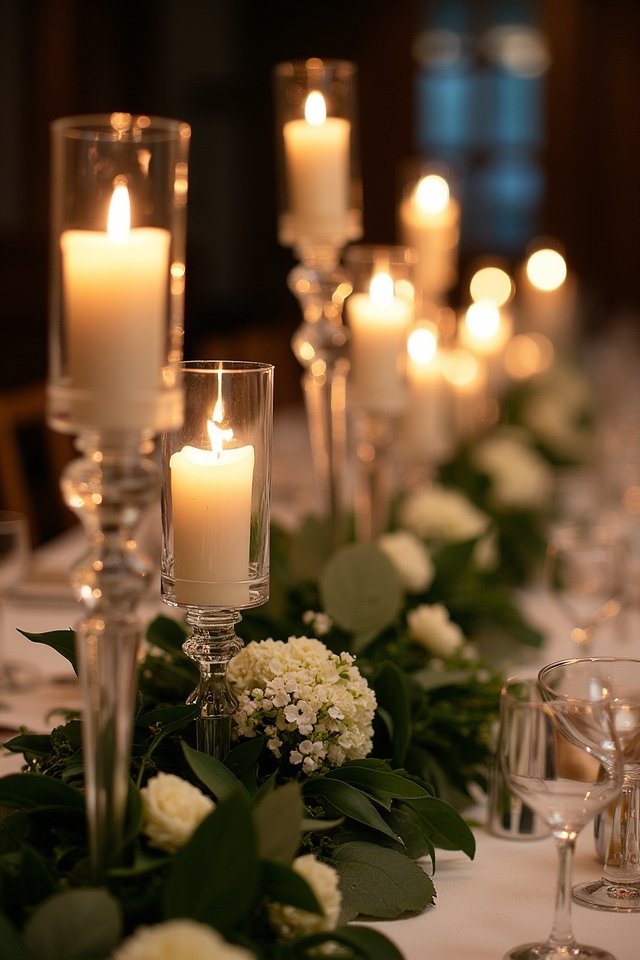 chic candle display ideas