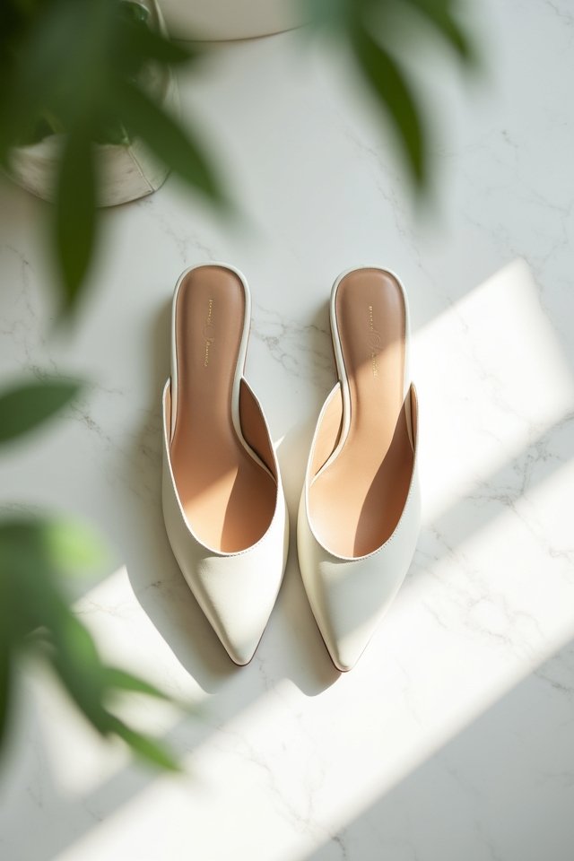 chic comfortable wedding flats