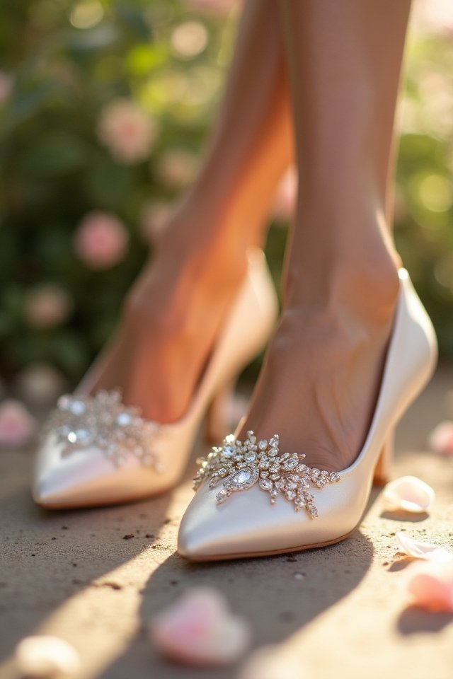 chic comfortable wedding footwear