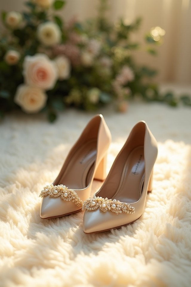 chic comfortable wedding shoes