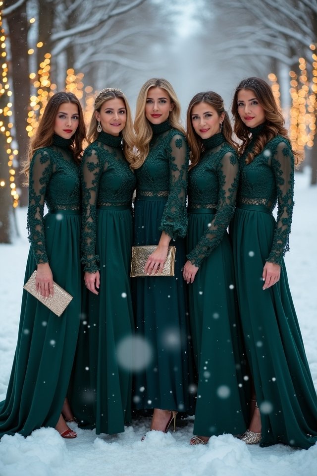 chic cozy turtleneck variations