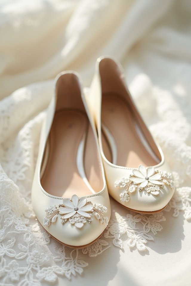chic d orsay wedding flats