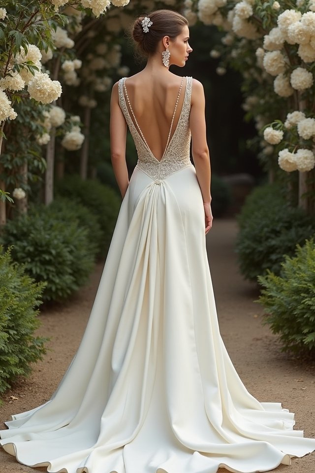 chic fitted bodice elegance