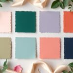 chic june wedding color palette