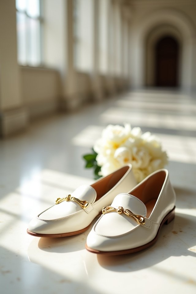 chic loafers for weddings