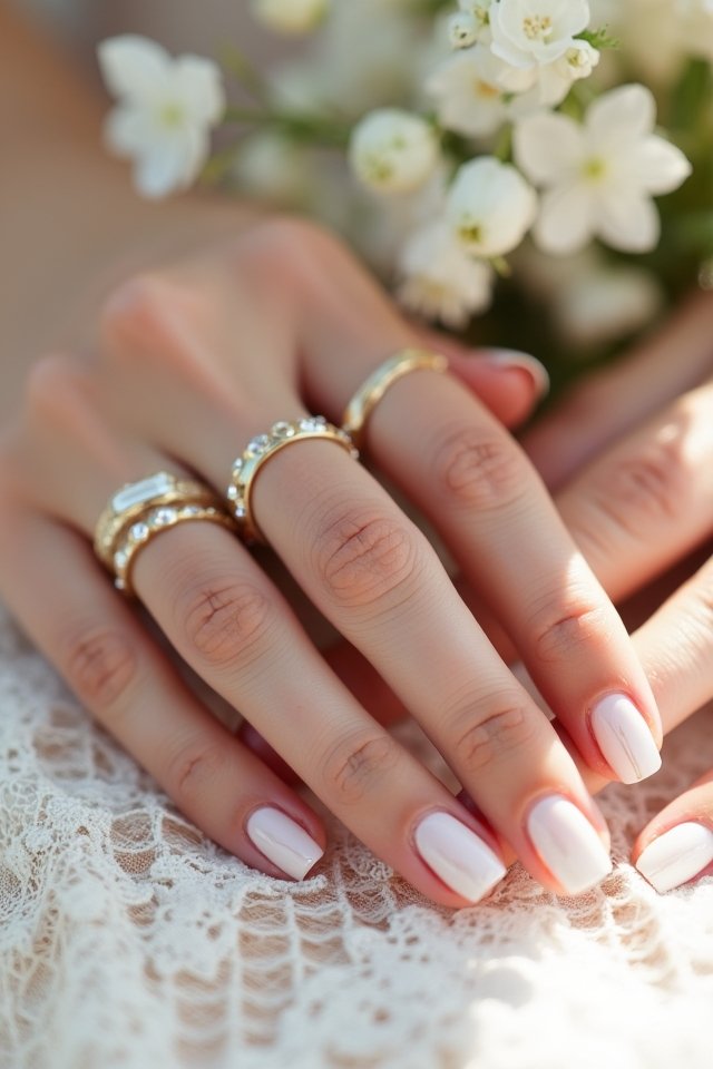 chic matte nail elegance