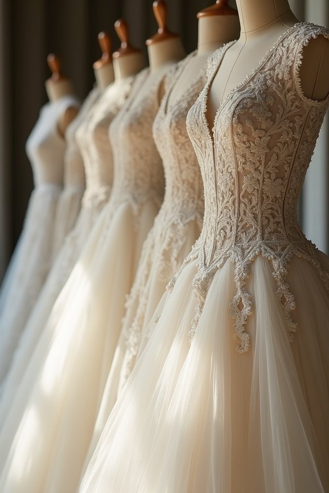 chic mermaid corset gowns