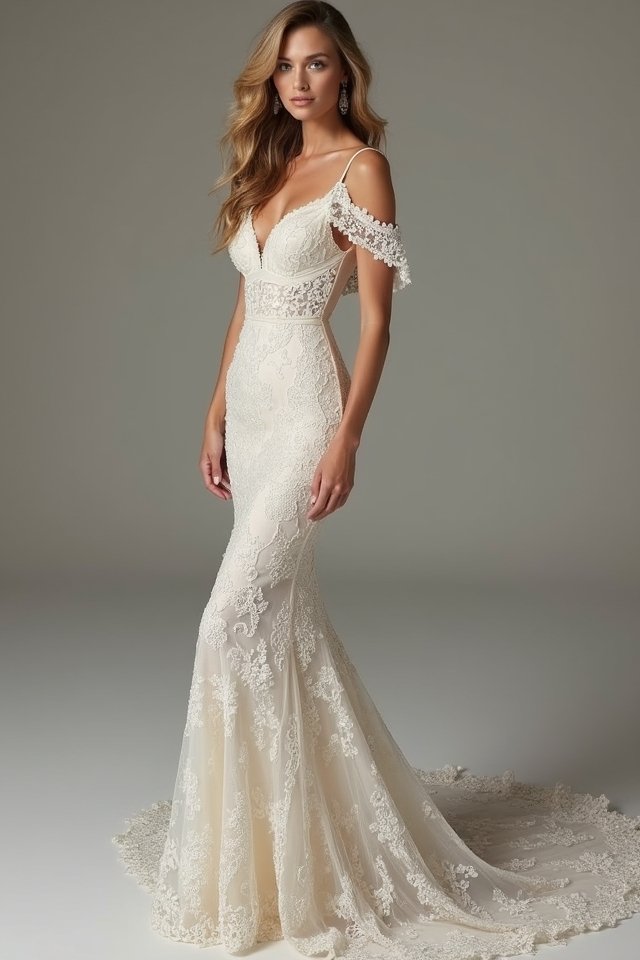 chic mermaid dress elegance