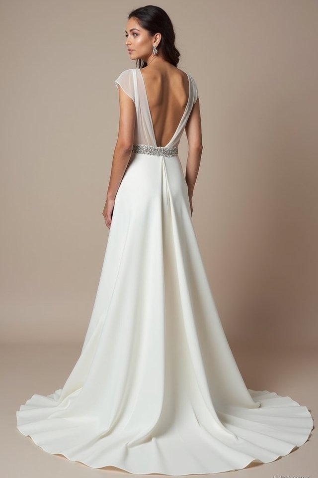 chic modern bridal elegance