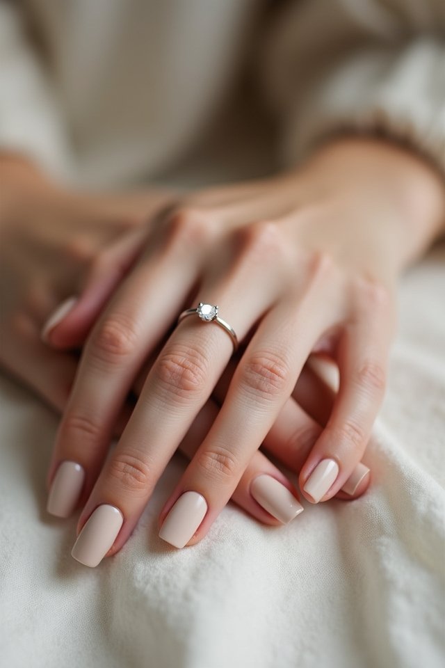 chic nude matte elegance