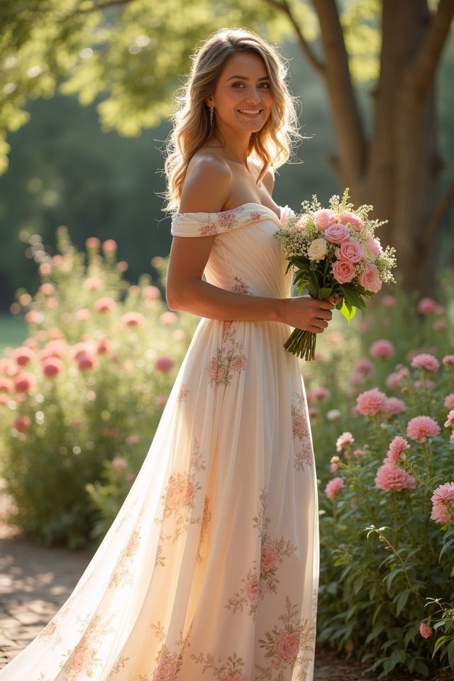 chic off the shoulder elegance