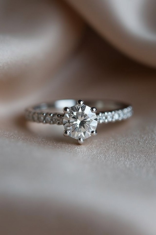 chic pave diamond elegance