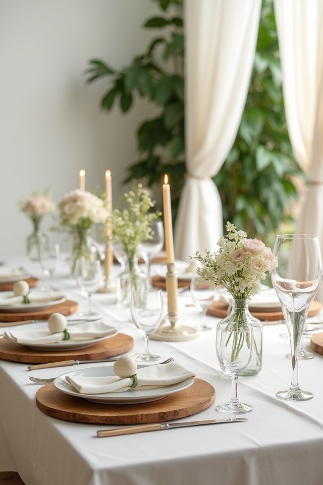 chic simple wedding elegance