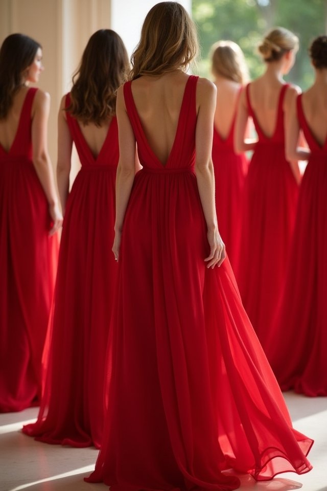 chic sleeveless chiffon elegance