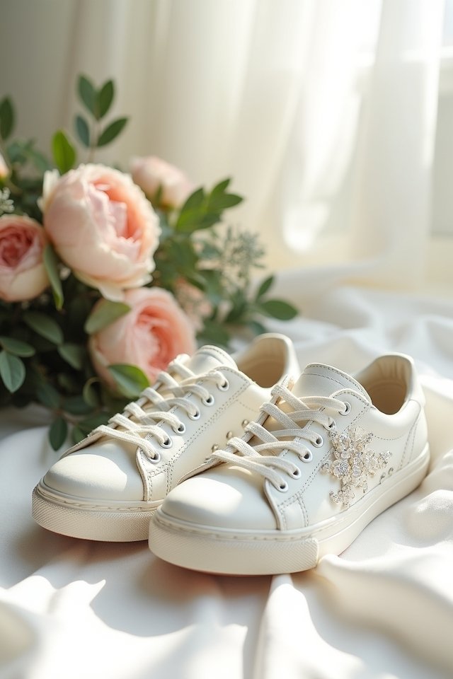 chic sneakers for weddings