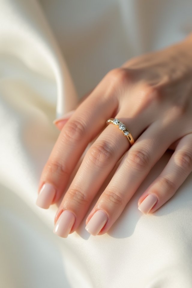 chic soft nude elegance