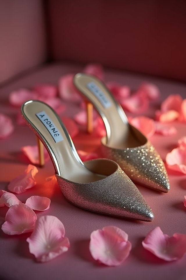 chic stiletto mules for prom