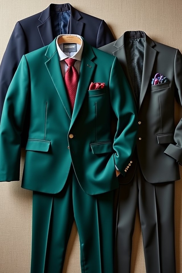 chic tailored wedding suits