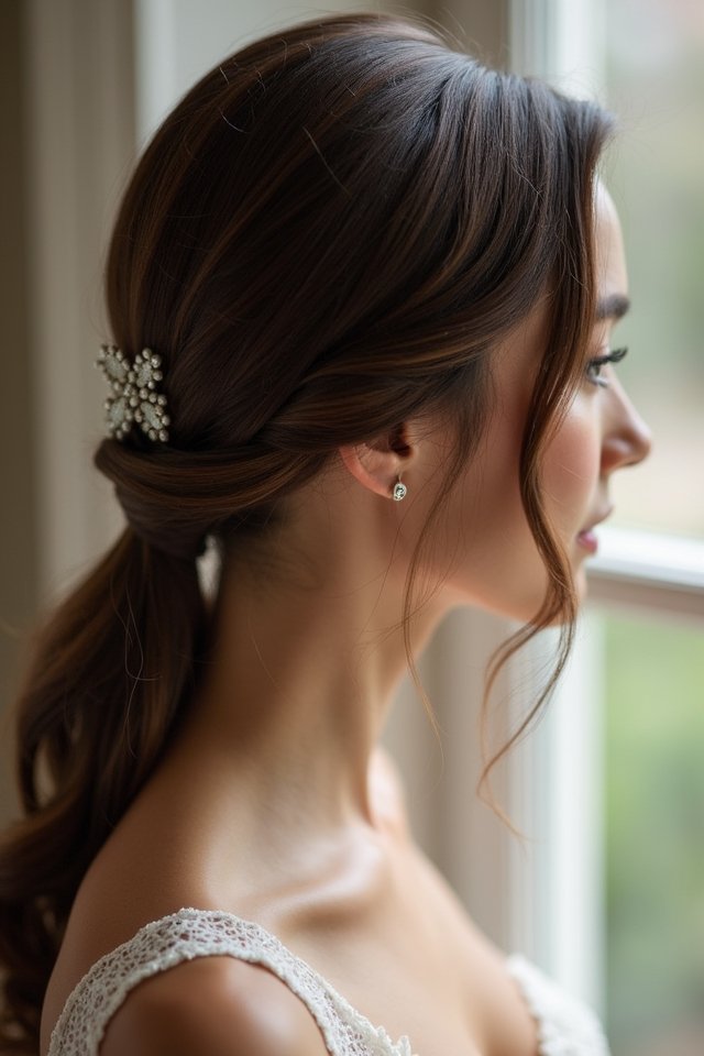 chic versatile sleek ponytail