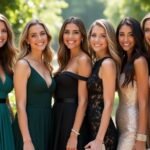 chic wedding cocktail attire