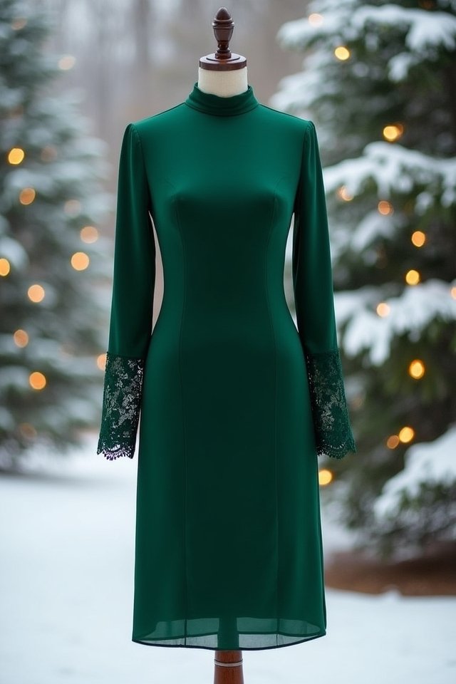 chic winter wedding attire
