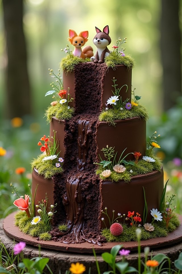 chocolate fudge woodland delight