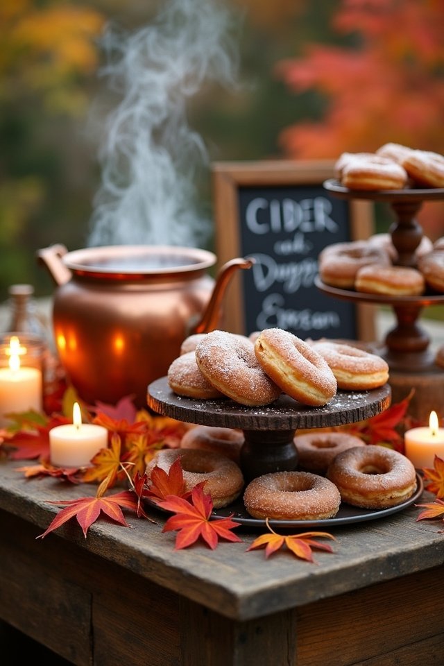 cider and donut pairing