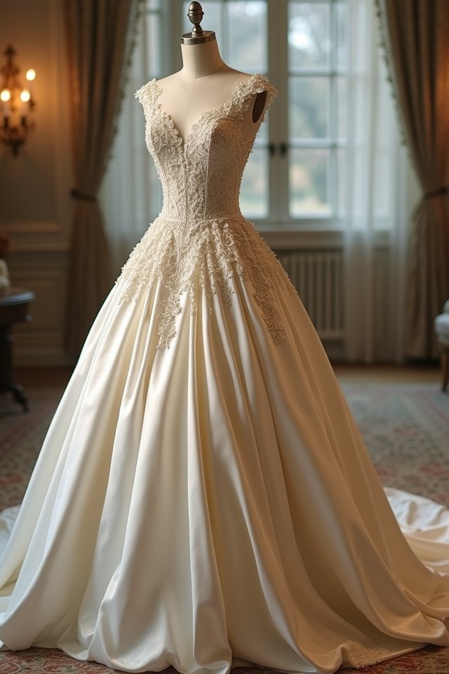 classic ballgown wedding elegance