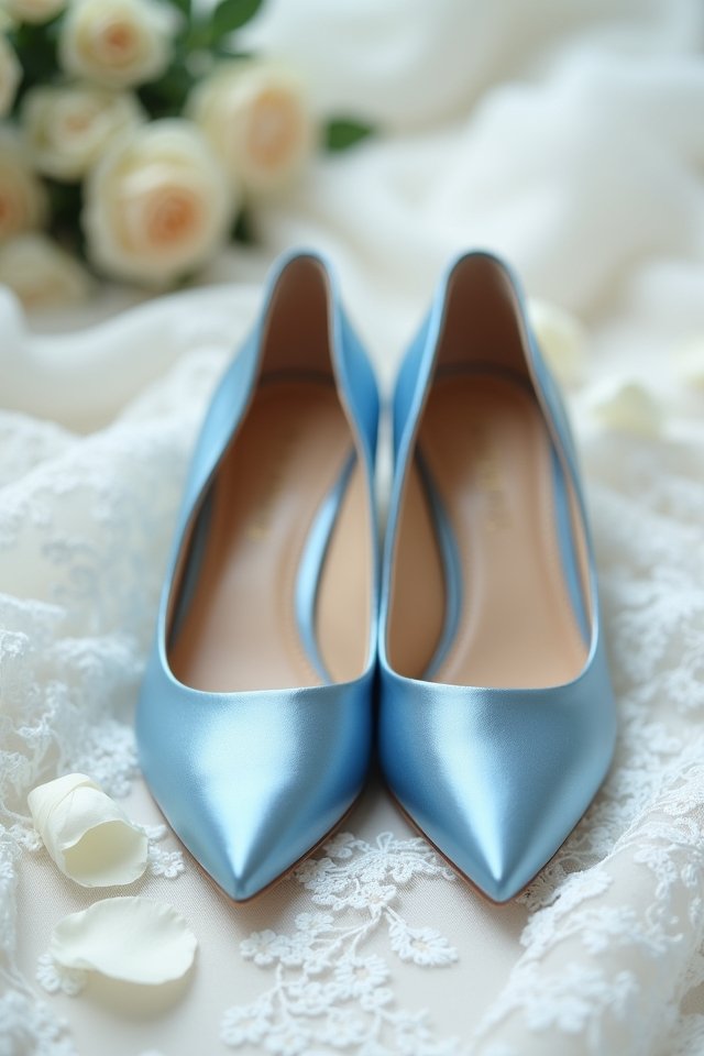 classic elegant bridal footwear
