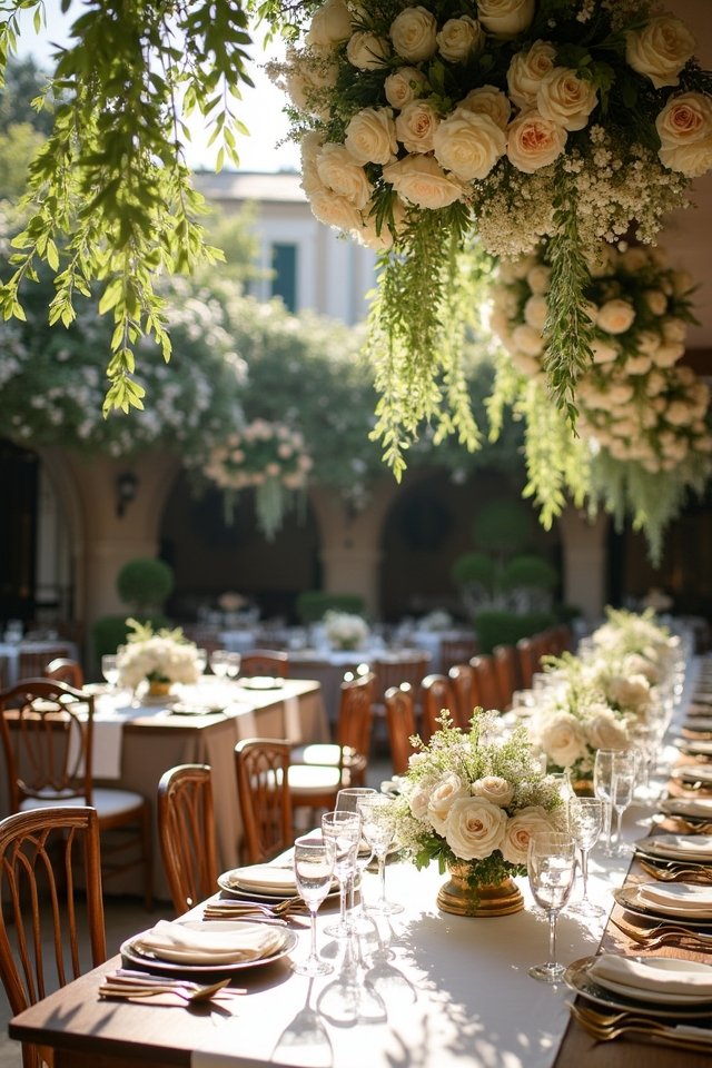 classic romantic floral arrangements