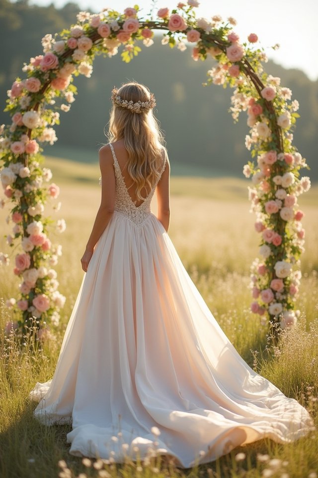 classic satin wedding elegance