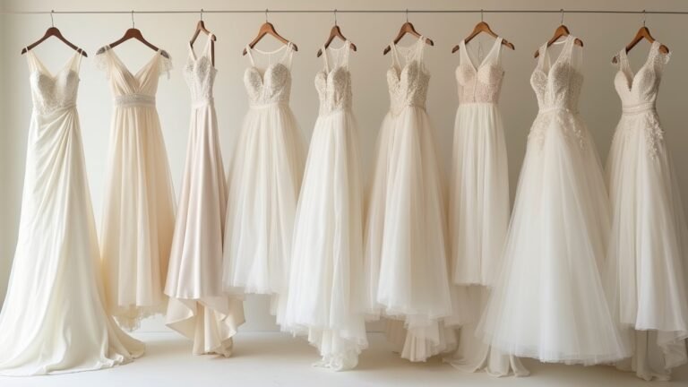 classic wedding dress variations